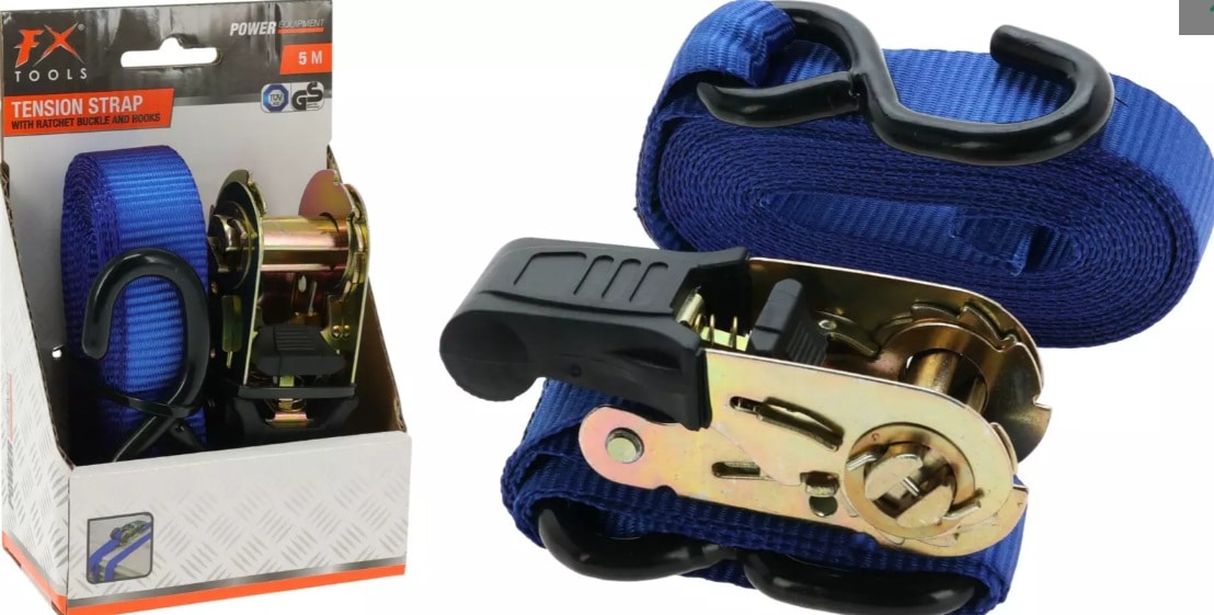 Spanband met ratelsluiting 5 meter