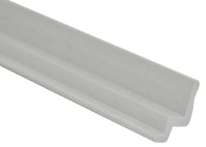 Tafelbladrail pvc 60 cm