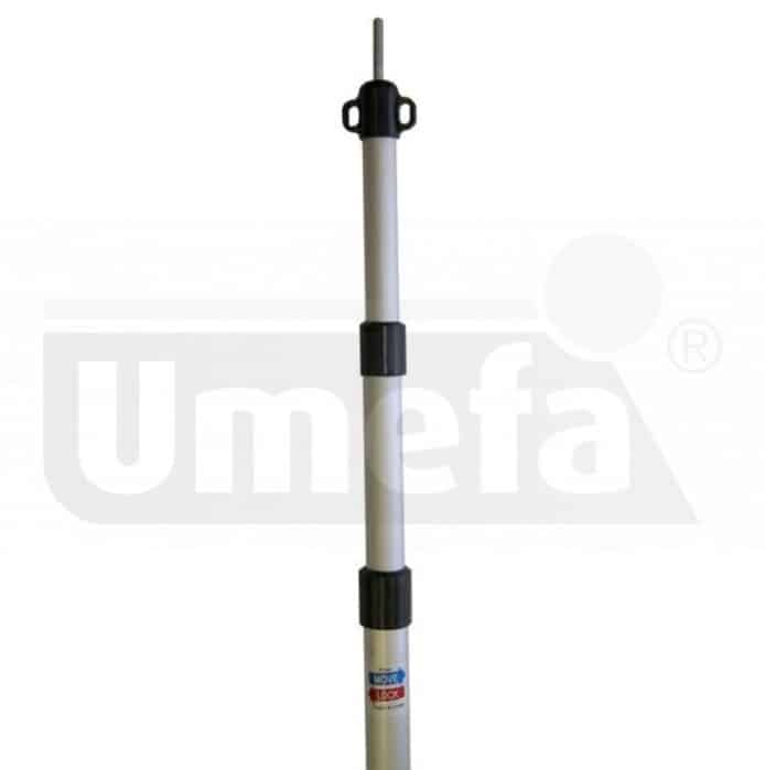 Tentstok telescopisch verstelbaar. 105 - 260 cm