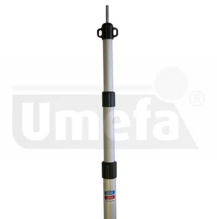 Tentstok telescopisch verstelbaar. 105 - 260 cm