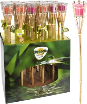 Tuinfakkel bamboe 78 cm
