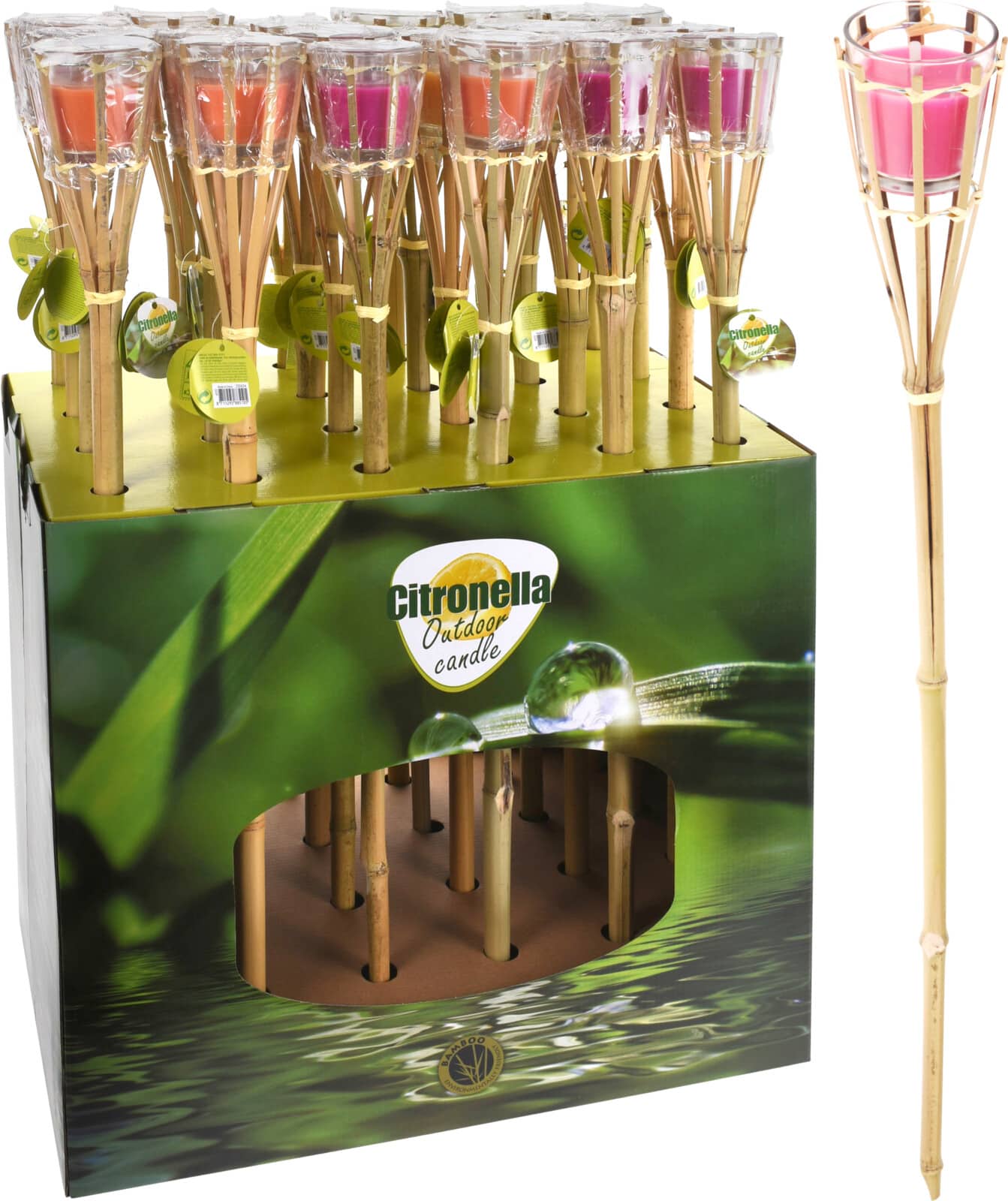 Tuinfakkel bamboe 78 cm