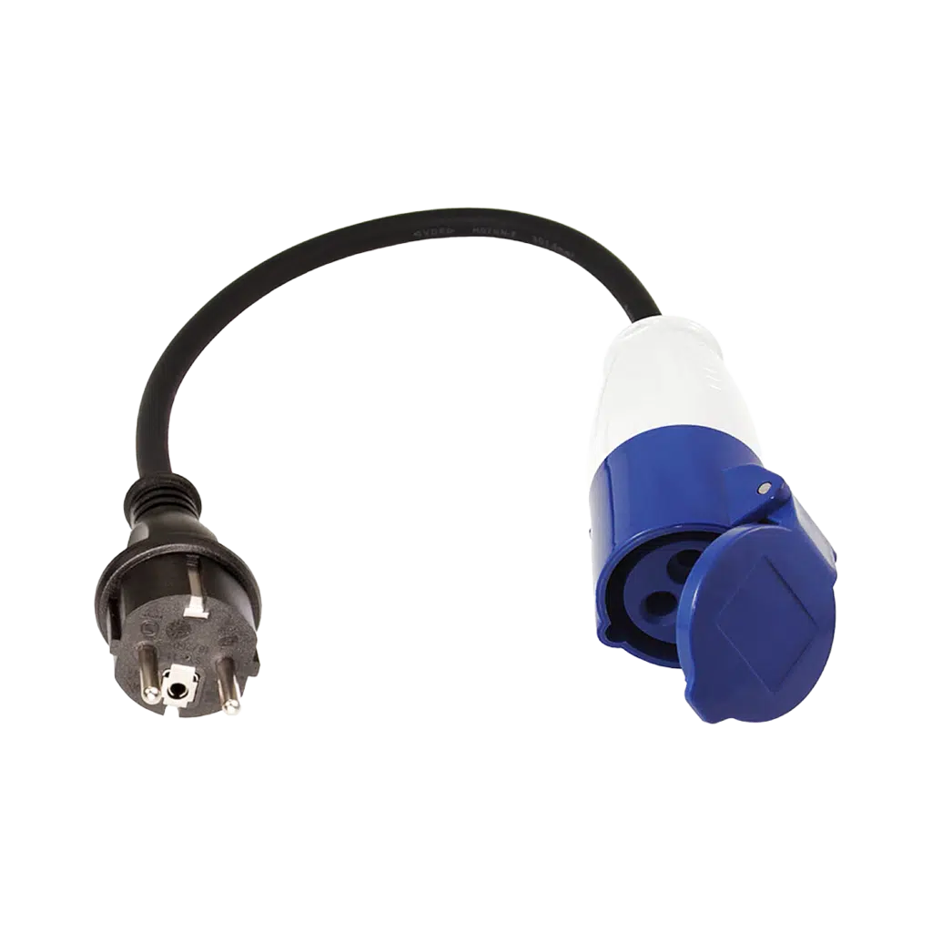 Verloopkabel Frans > CEE contra 40 cm