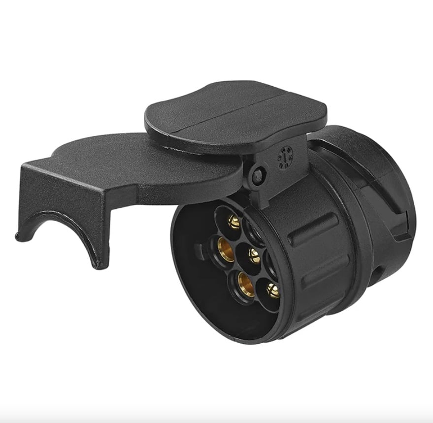 Verloopstekker kort 13>7- polig