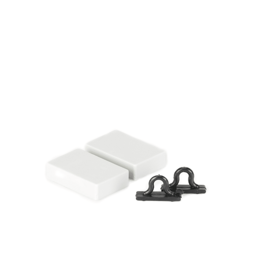 Vliegengordijn Chenille 205x90cm grijs