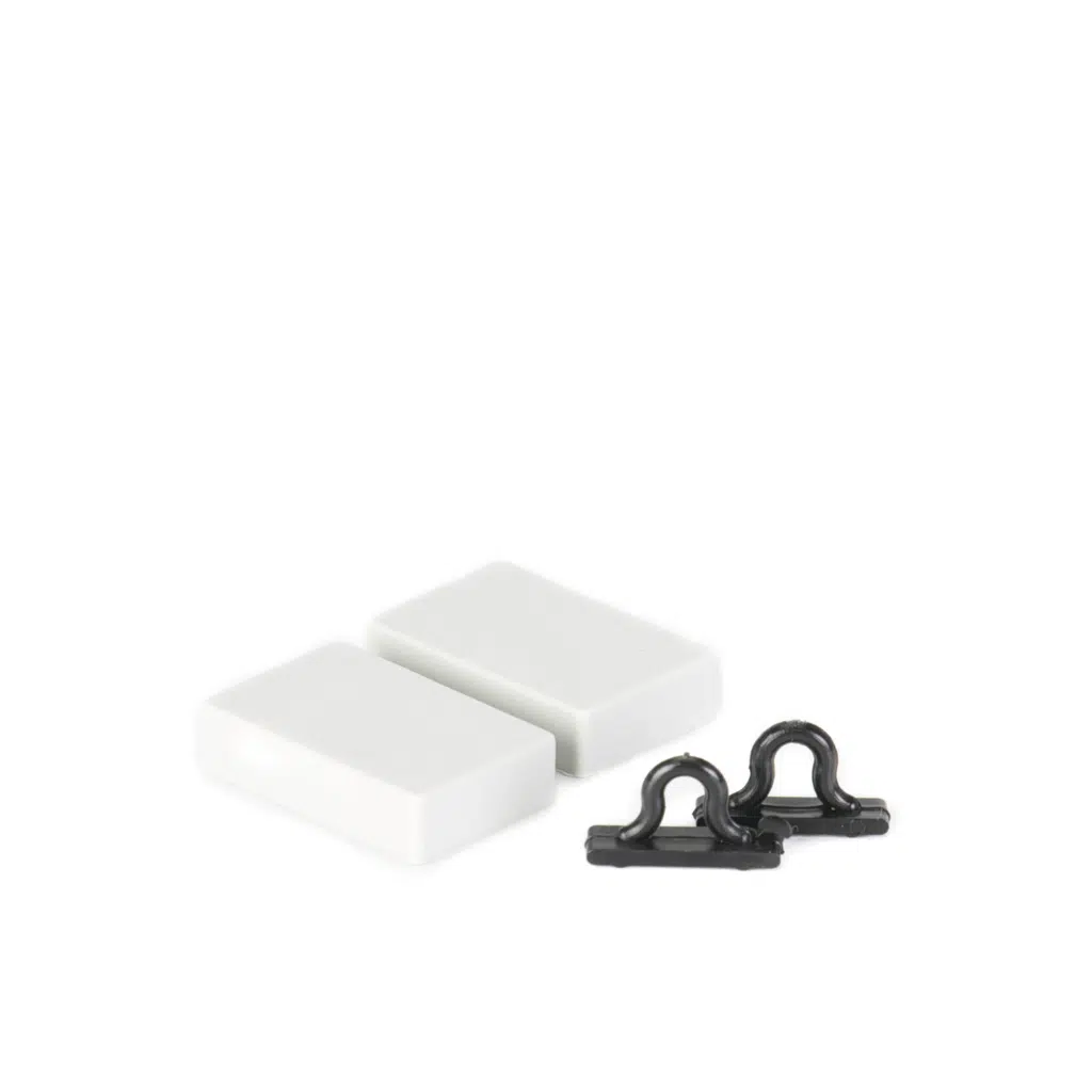 Vliegengordijn Chenille 205x90cm grijs