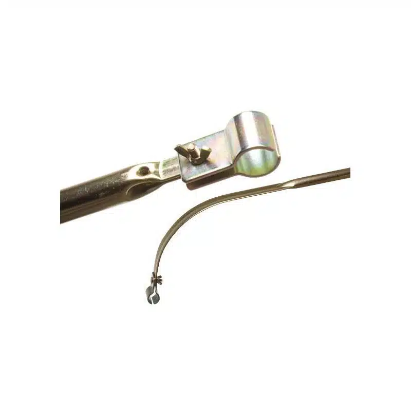 Voortentspanstok staal 165 - 255 cm