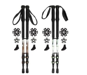 Wandelstok Telescopisch Verstelbaar Set · SANTIAGO-135 ·