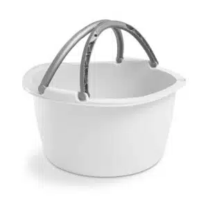 Wasbak rond met hengsels 16 liter