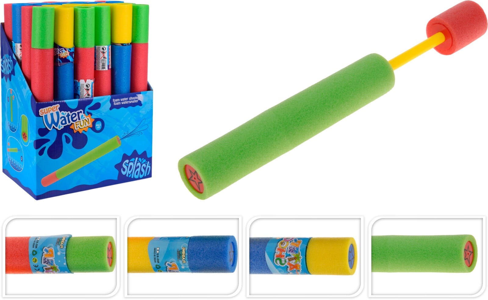 Waterspuiter 44 cm foam