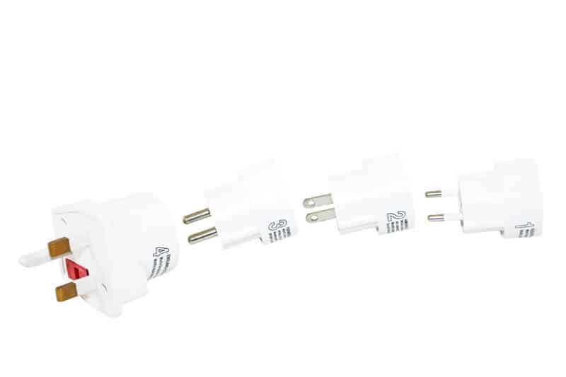 Wereld-adapter set van 4 verloopstekkers