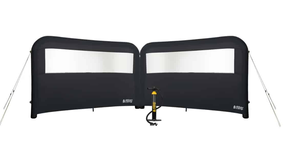 Windscherm Opblaasbaar 2x 2.40 Meter · BARROWS ISLAND-480 ·