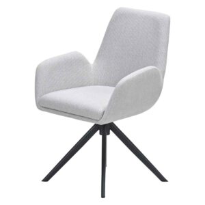 Acate draai stoel carbon black / valley sand