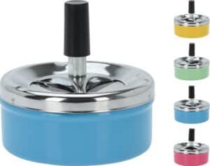 Asbak druksysteem metaal