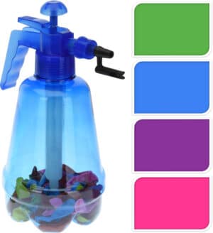 Ballonpomp met 100 ballonnen