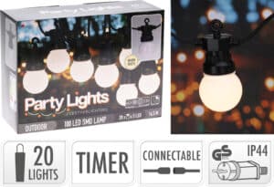 Feestverlichting 20 lampen bol