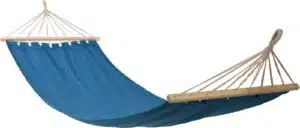 Hangmat 200 x 80 cm blauw.