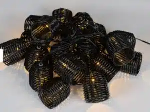 Human Comfort LED string Ruche zwart 20 lampen