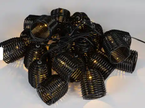 Human Comfort LED string Ruche zwart 20 lampen