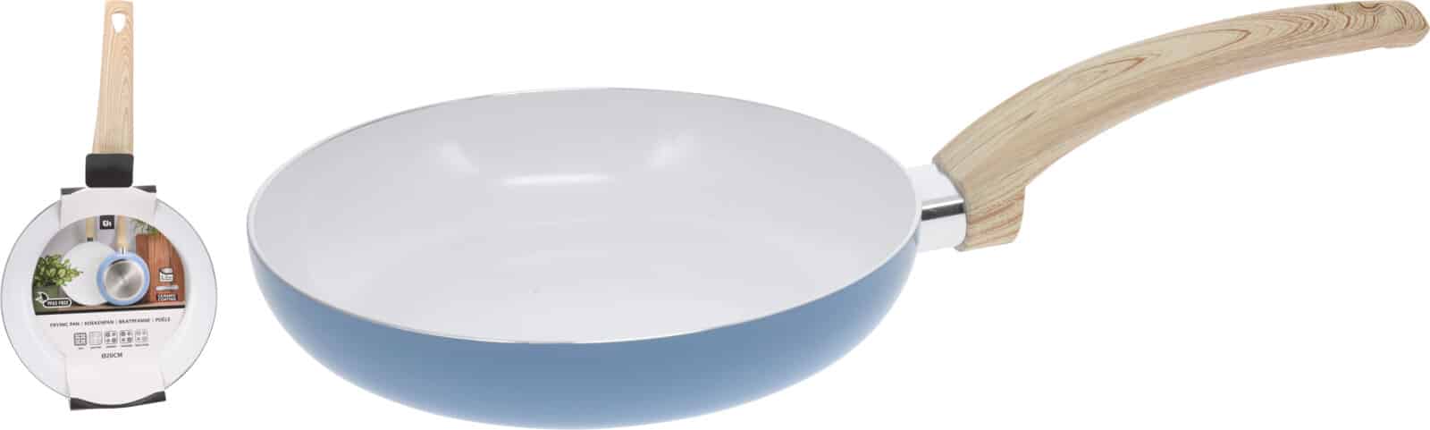 Koekenpan aluminium 20 x 4 cm