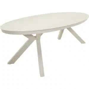 Lounge/Dining tafel Davos ovaal 220 x120 cm