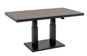 Loungetafel verstelbaar Geneva 140 x 80 cm