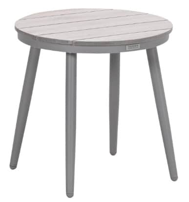 Margriet loungetafel rond 50 x 48 cm taupe