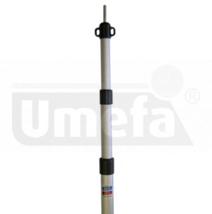 Tentstok telescopisch verstelbaar. 105 - 260 cm