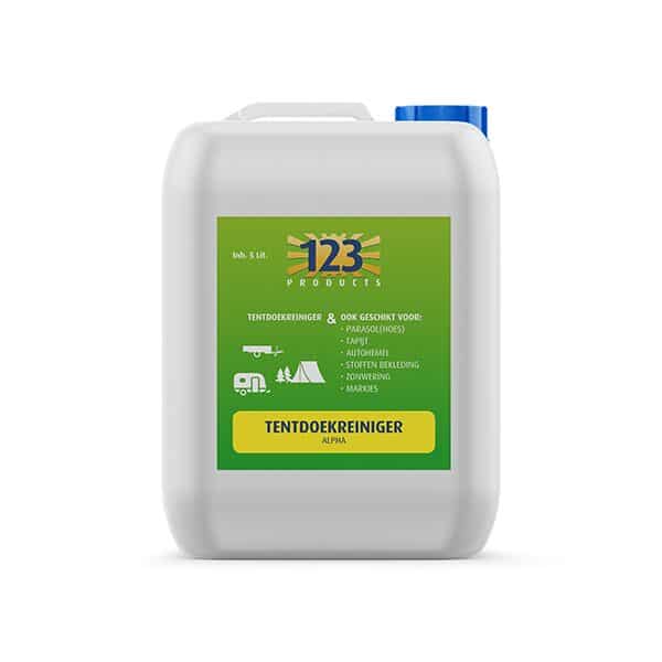 123 Alpha Tentdoekreiniger met spuitstuk ( 5 liter)