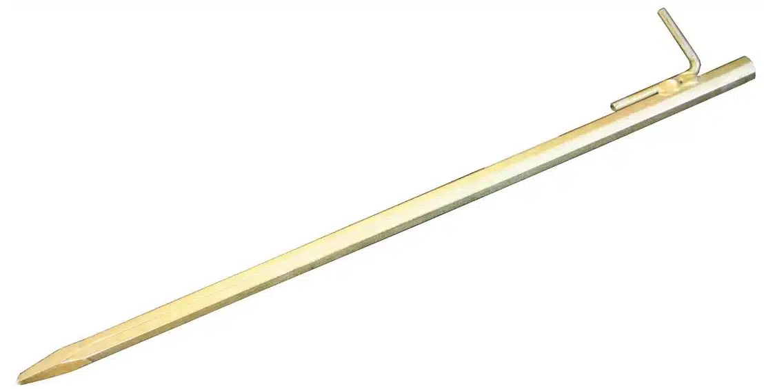 Grondpen goud 500mm x 16 mm