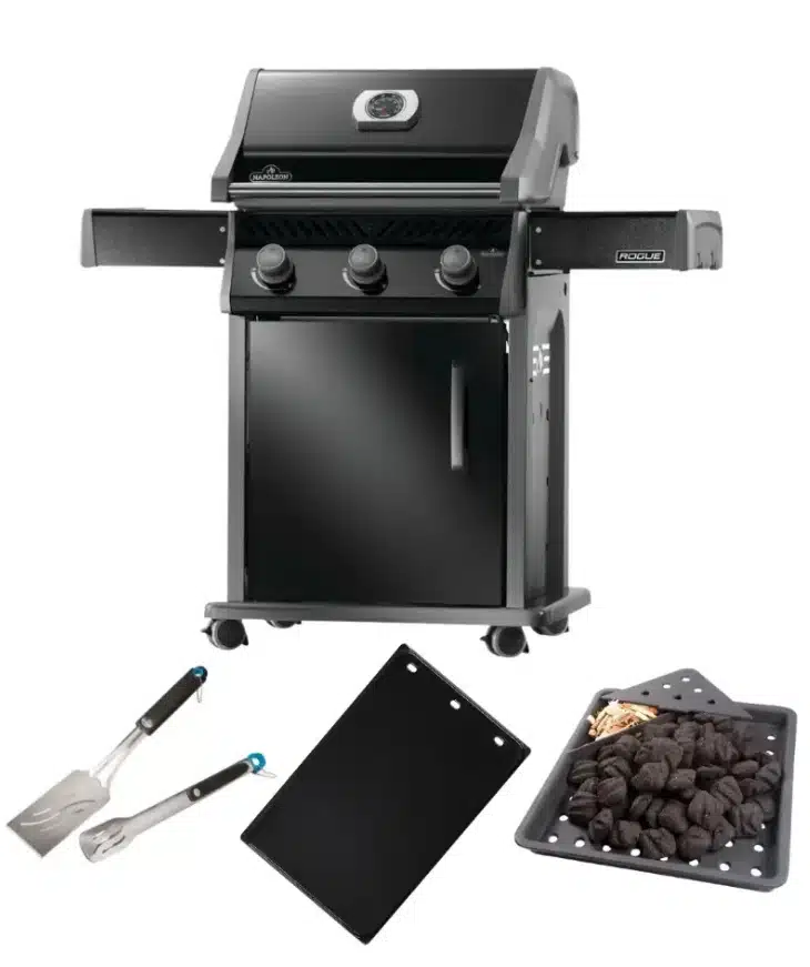 Napoleon Rogue 425, zwart, 50th anniversary actiepakket