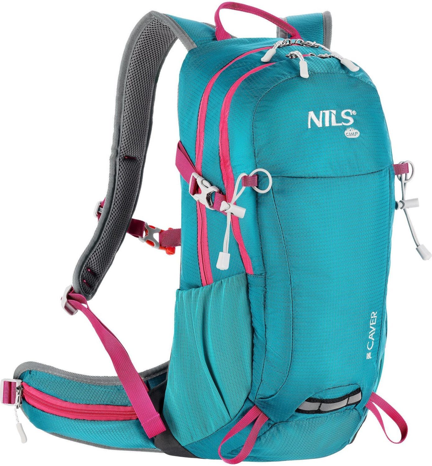 Nils rugzak Caver NC1950 turquoise 18 liter