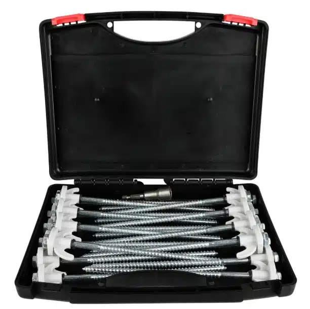 Schroefharingen 20-dlg. met adapter