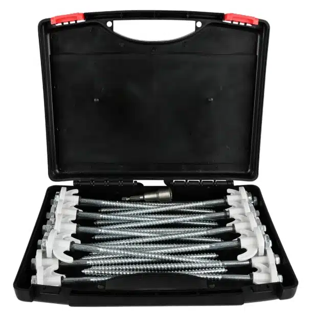 Schroefharingen 20-dlg. met adapter