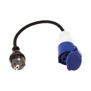 Verloopkabel Frans > CEE contra 40 cm