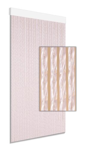 Vliegengordijn Degor 90x210 cm Tinca wit