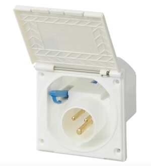 CEE wandinvoerdoos wit vierkant