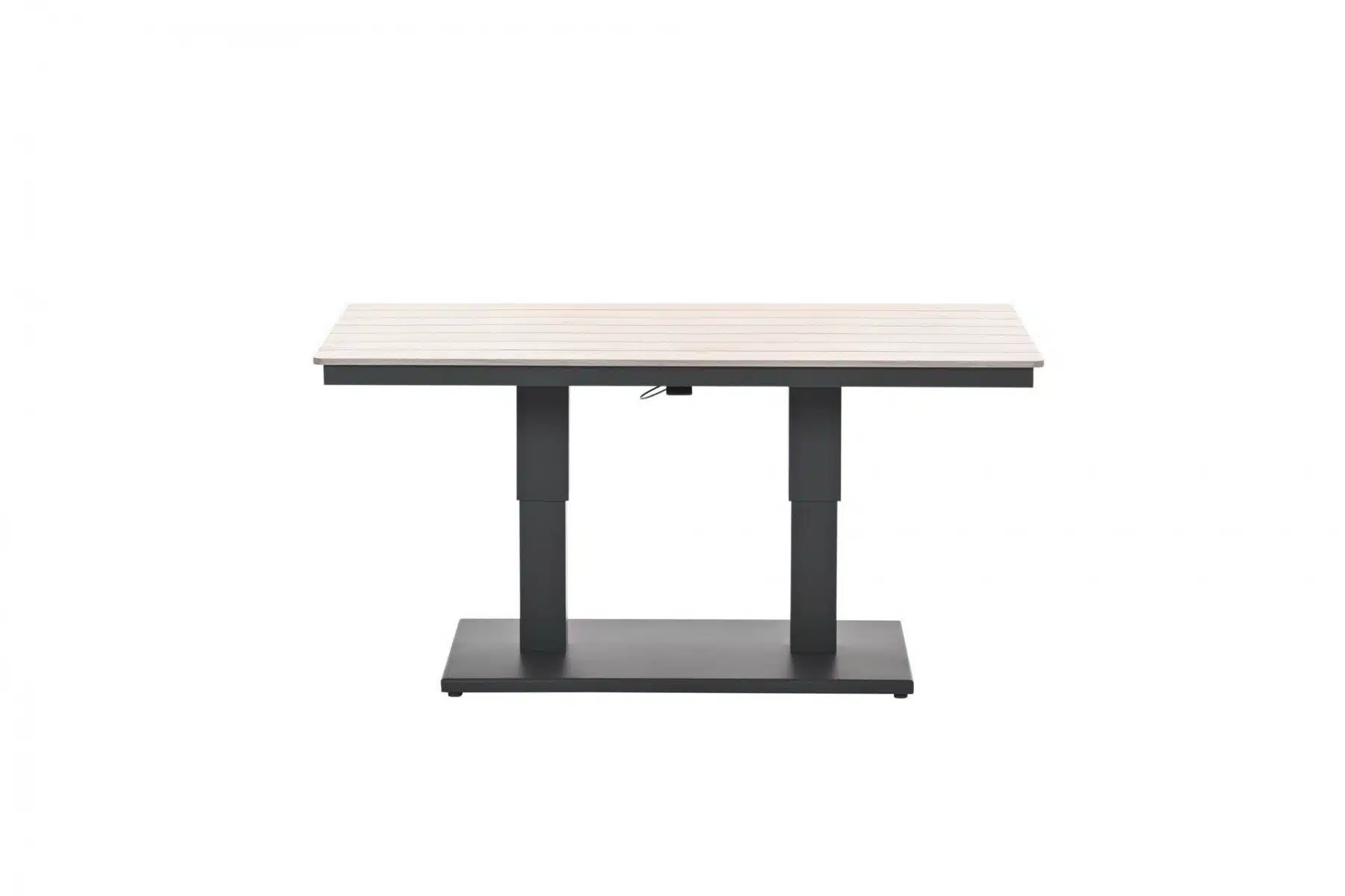 Cyprus tafel verstelbaar 150 x 90 x 75/52 cm taupe