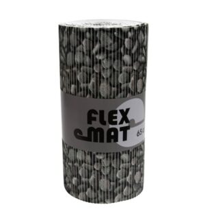 Douchemat pebbles grey 65 cm breed. per meter