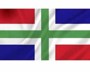 Groninger vlag 20 x 30 cm