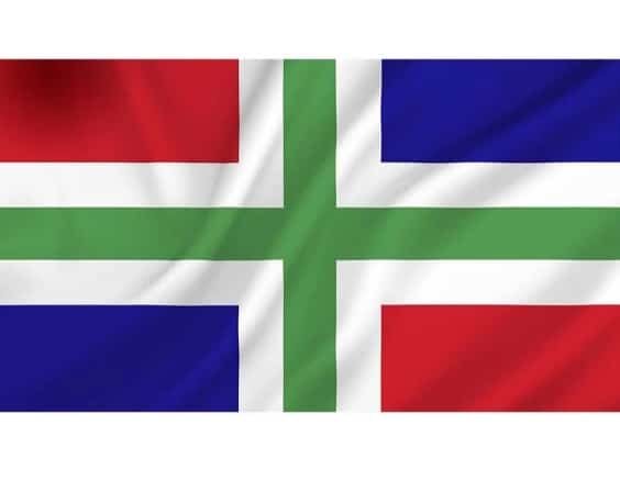 Groninger vlag 20 x 30 cm