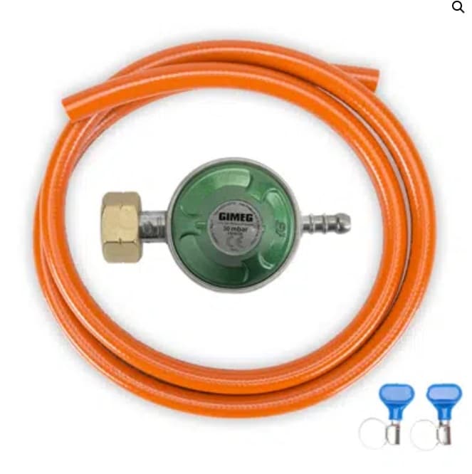 Installatieset drukregelaar+150cm+klemmen