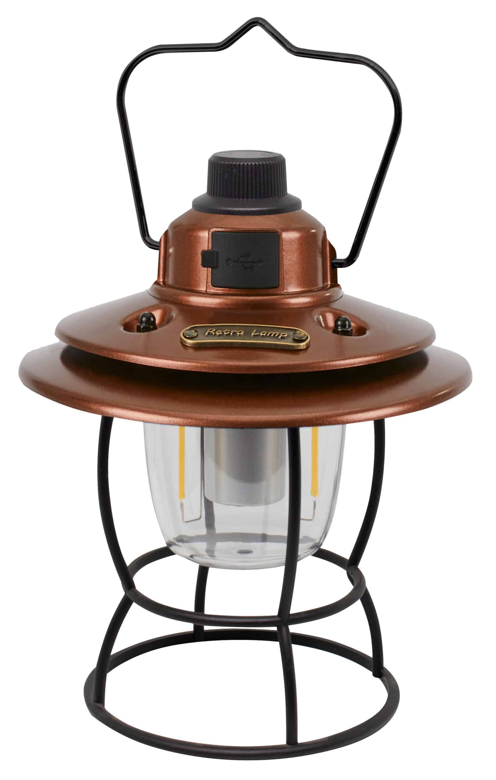 Lamp Orix oplaadbaar copper