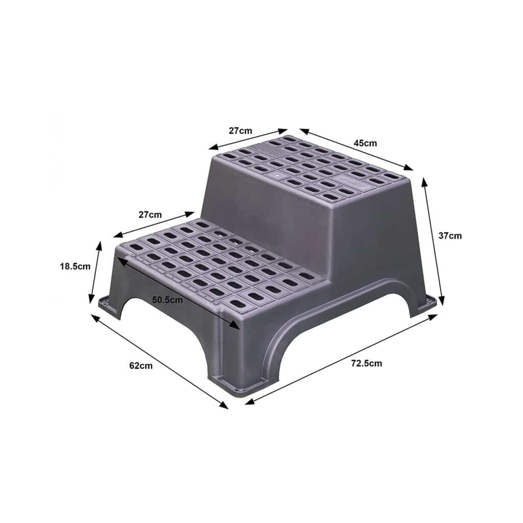 Milenco Giant dubbele opstap