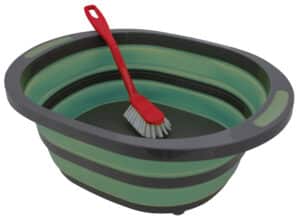 Opvouwbare wasbak ovaal