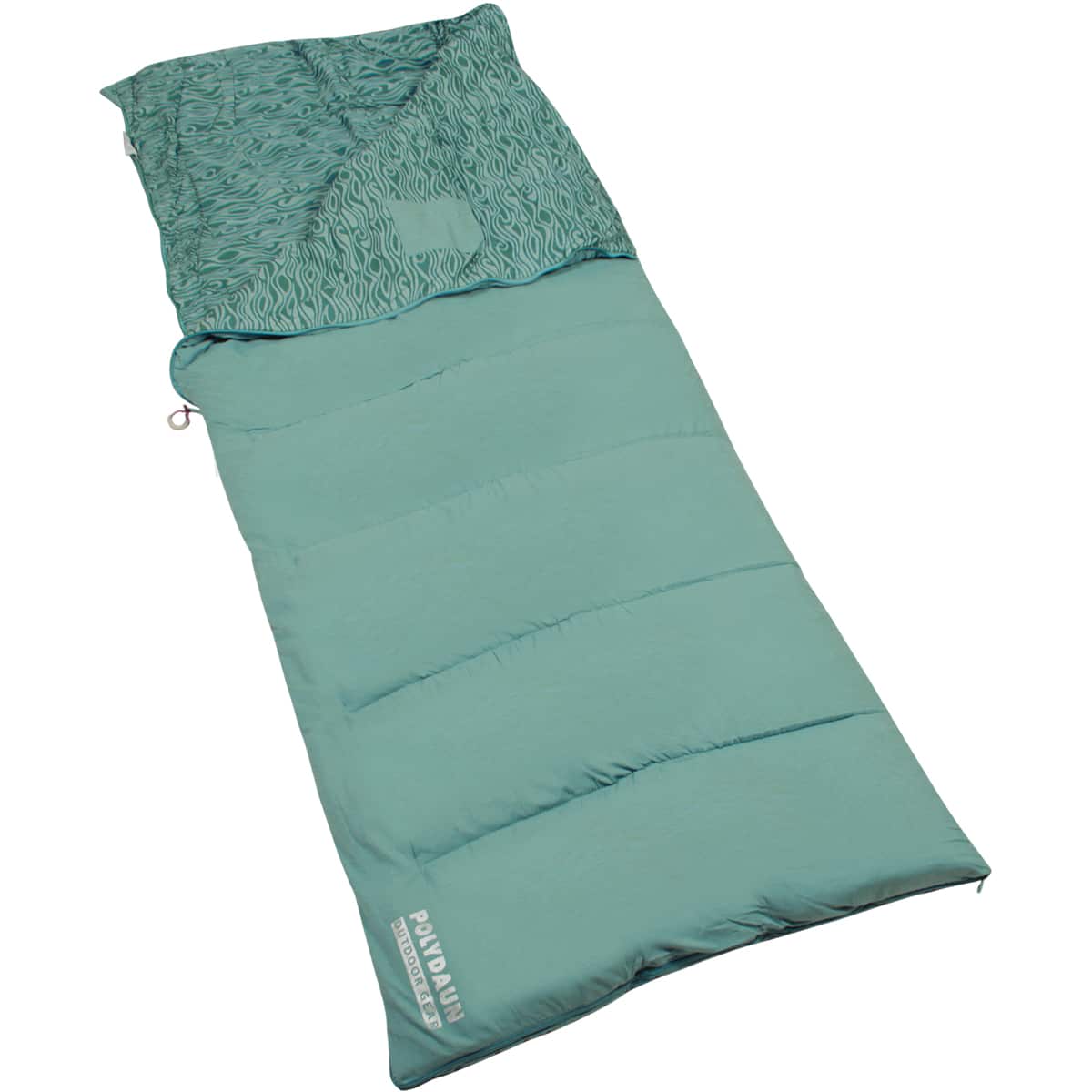 Polydaun beach house 80x210 turq/mint