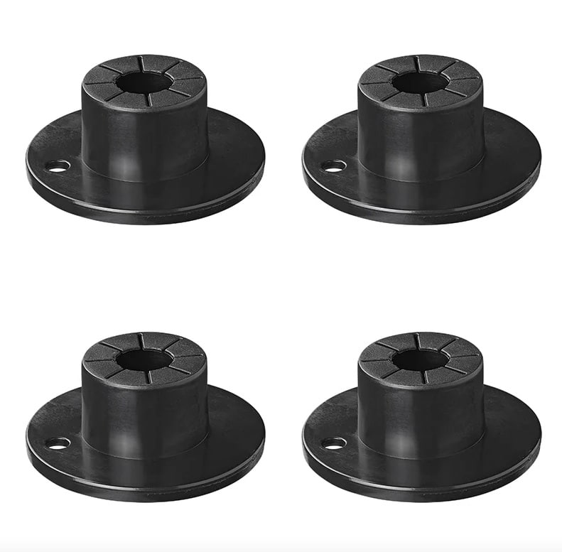 Voeten voor opstap / tafelpoot ( 4 stuks)