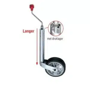Alko neuswiel stalen velg 200x50mm / 48mm