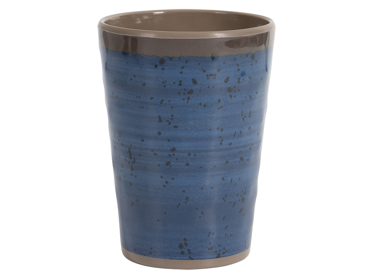 Beker 8.5 cm melamine blauw