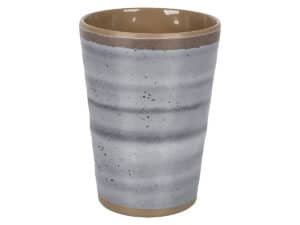 Beker 8.5 cm melamine grijs